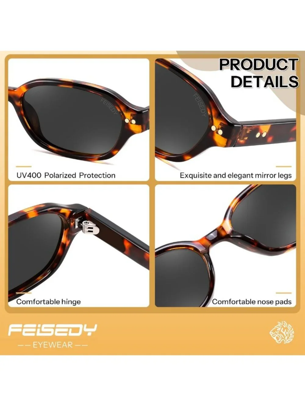 Retro Polarized Rectangle Sunglasses for Women & Men | Y2K 90s Style Sunnies